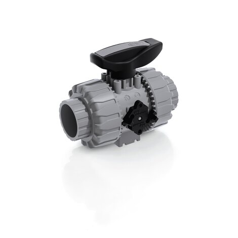 VKDIC - DUAL BLOCK® 2-way ball valve - PVC-C Manual valves