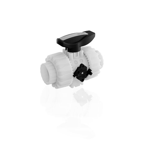 VKDIF - DUAL BLOCK® 2-way ball valve - PVDF Manual valves