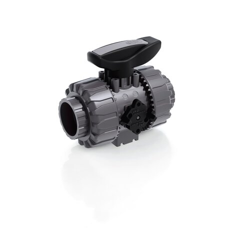 VKDLV - DUAL BLOCK® 2-way ball valve - PVC-U Manual valves