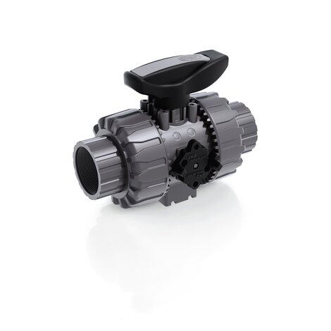 VKDNV - DUAL BLOCK® 2-way ball valve - PVC-U Manual valves