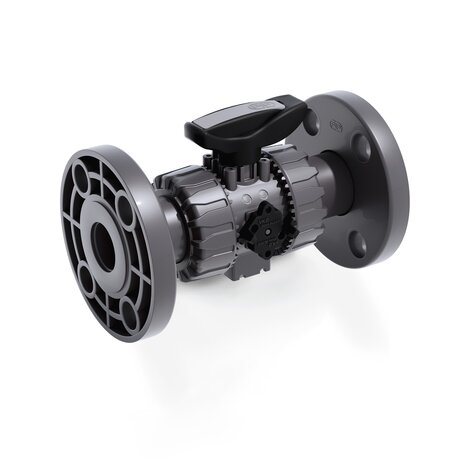 VKDOAV - DUAL BLOCK® 2-way ball valve - PVC-U Manual valves