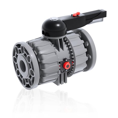 VKDOC - VKDOAC DUAL BLOCK® 2-way ball valve - PVC-C Manual valves