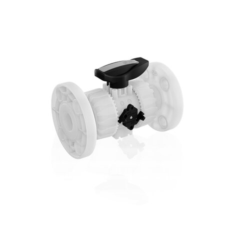 VKDOF/VKDOAF - DUAL BLOCK® 2-way ball valve 65:100 - PVDF Manual valves
