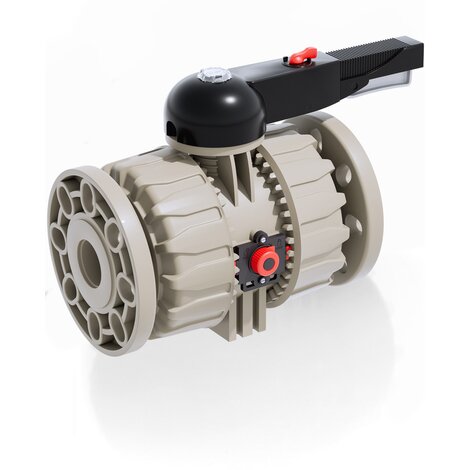 VKDOM - VKDOAM - DUAL BLOCK® 2-way ball valve - PP-H Manual valves