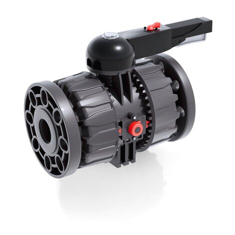 VKDOV - VKDOAV DUAL BLOCK® 2-way ball valve - PVC-U Manual valves