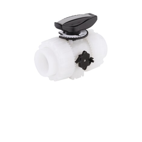 VKRBF - DUAL BLOCK® regulating ball valve - PVDF Manual valves