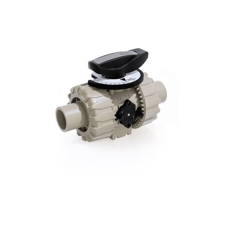 VKRDM - DUAL BLOCK® regulating ball valve - PP-H Manual valves