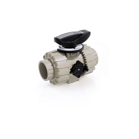 VKRIM - DUAL BLOCK® regulating ball valve - PP-H Manual valves