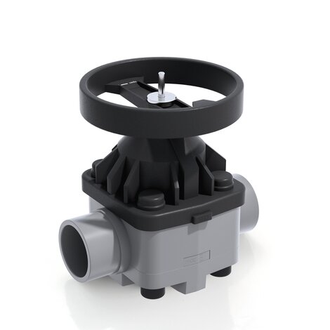 VMDC - Diaphragm valve - PVC-C Manual valves