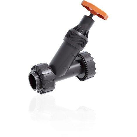 VVUIV - Angle seat valve - PVC-U Manual valves