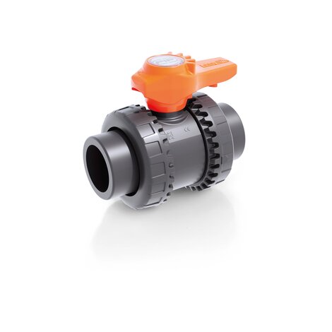 VXEAV - Easyfit 2-way ball valve - PVC-U Manual valves