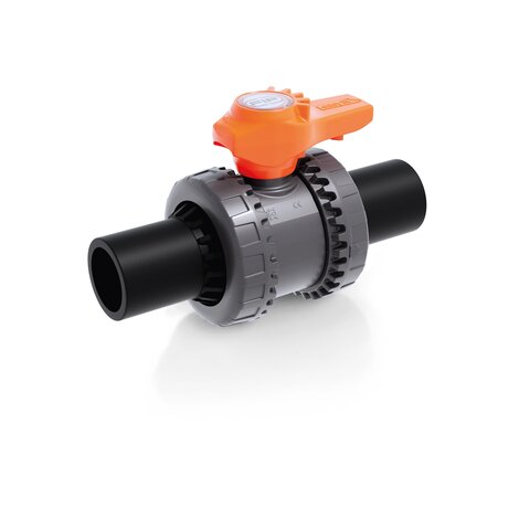 VXEBEV - Easyfit 2-way ball valve - PVC-U Manual valves