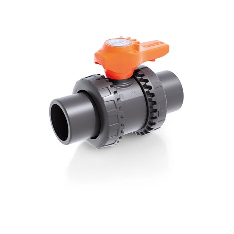 VXEJV - Easyfit 2-way ball valve - PVC-U Manual valves