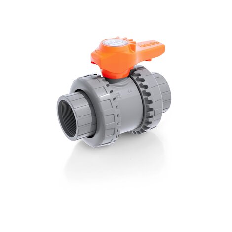 VXENC - Easyfit 2-way ball valve - PVC-C Manual valves