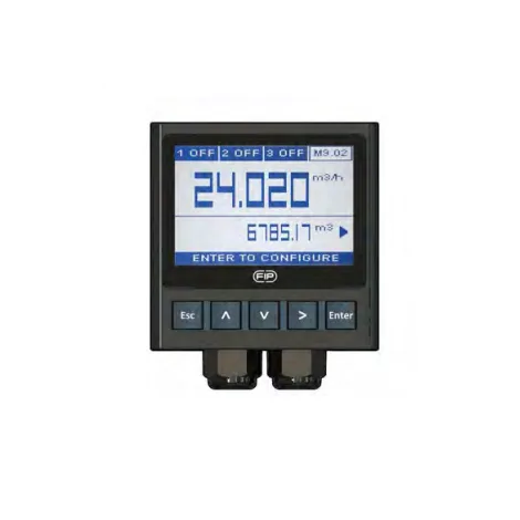 M9.02.PX - M9.02.WX — Monitor și transmițător de debit FLS M9.02 (montare pe panou/perete)